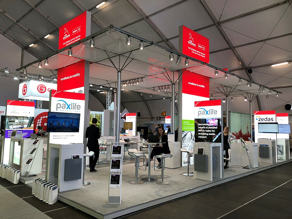 Berlin Brandenburg Booth at TRAKO 2021