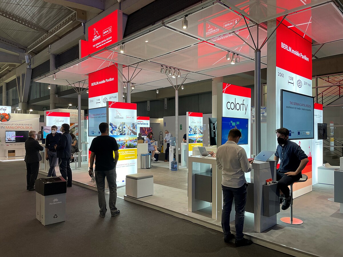 Berlin Pavilion at MWC 2021