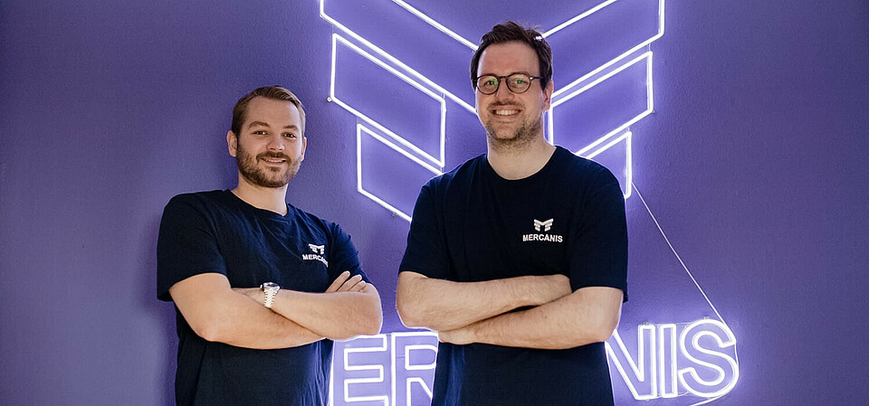 Founders of procurement suite Mercanis Fabian Heinrich and Moritz Weiermann