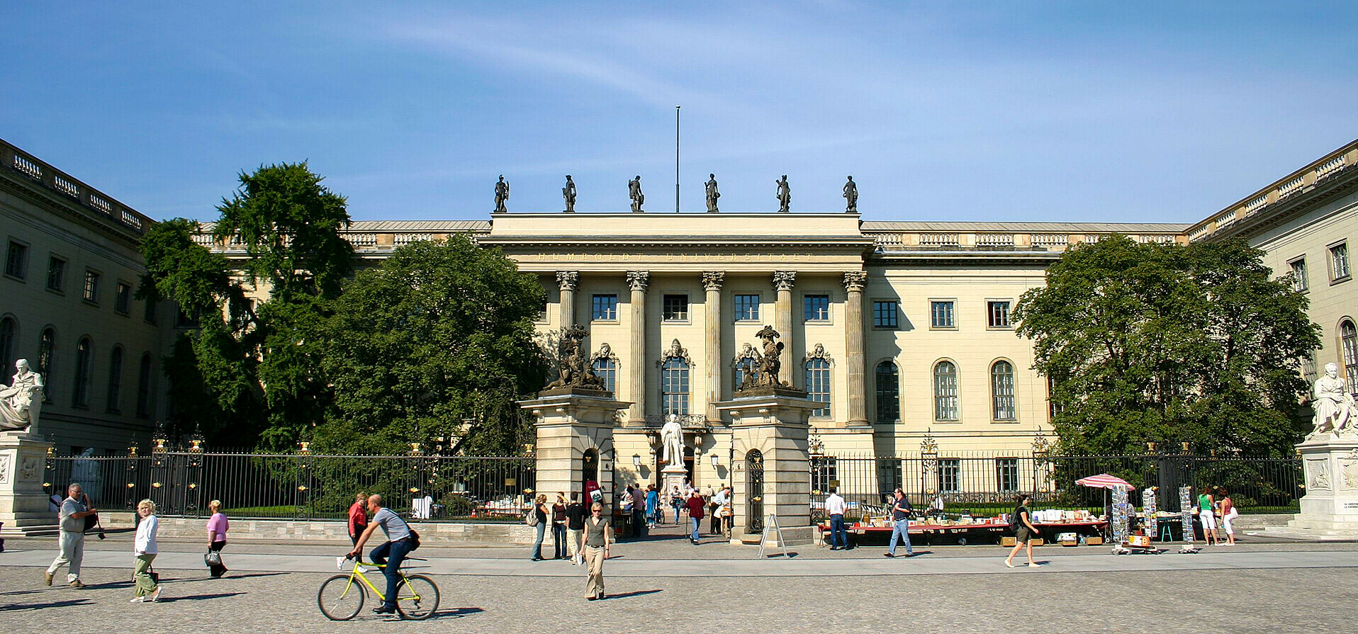 The main building of Humboldt University is the Prinz-Heinrich-Palais, built in Baroque style in the mid-18th century for Prince Henry of Prussia, brother of Frederick the Great.