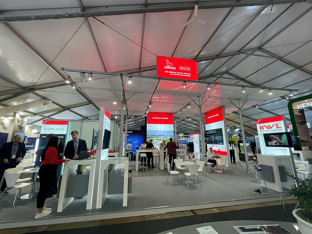 Berlin booth at ILA 2022