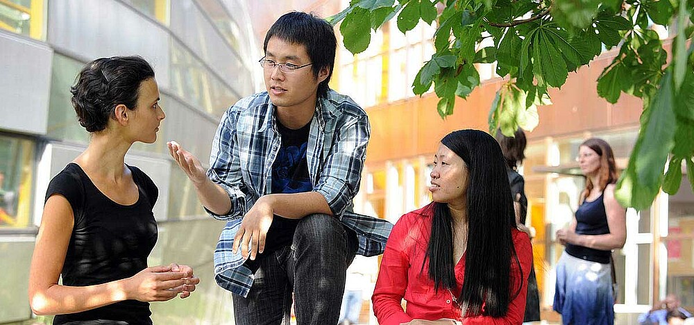 Students at Freie Universität Berlin