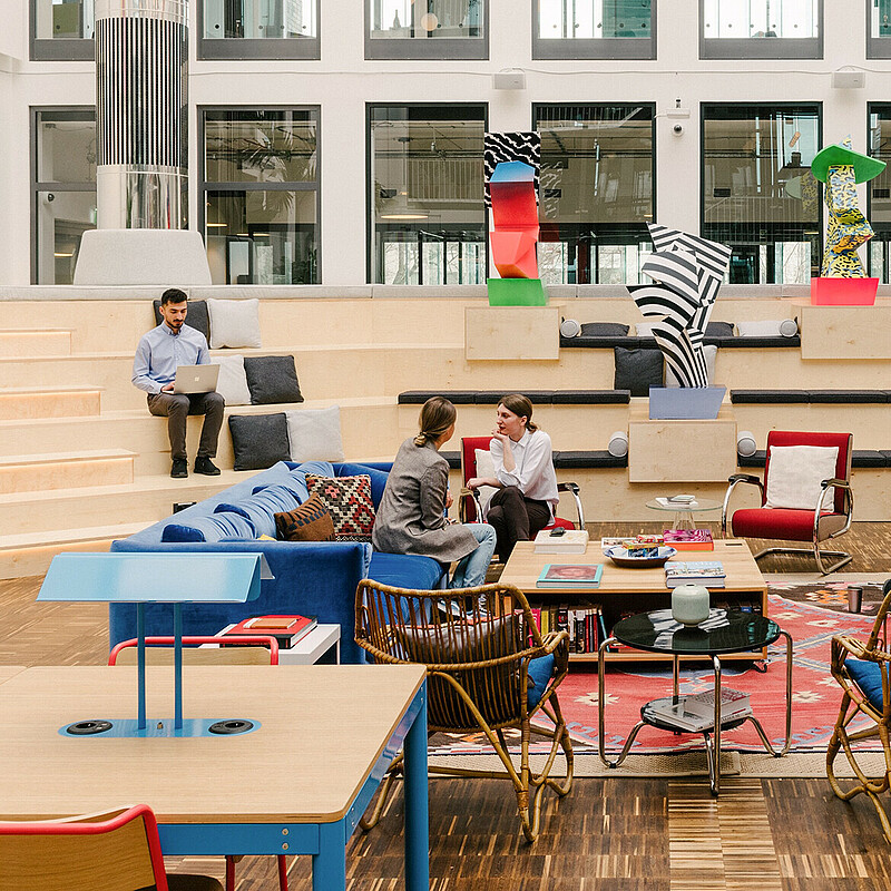 Berlin has an abundance of shared offices and coworking spaces