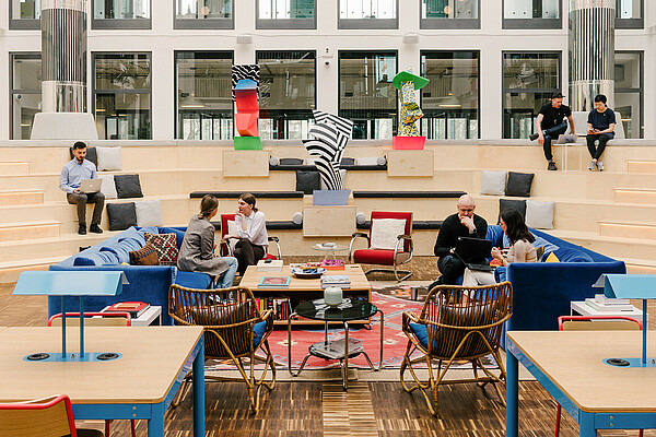 Berlin has an abundance of shared offices and coworking spaces