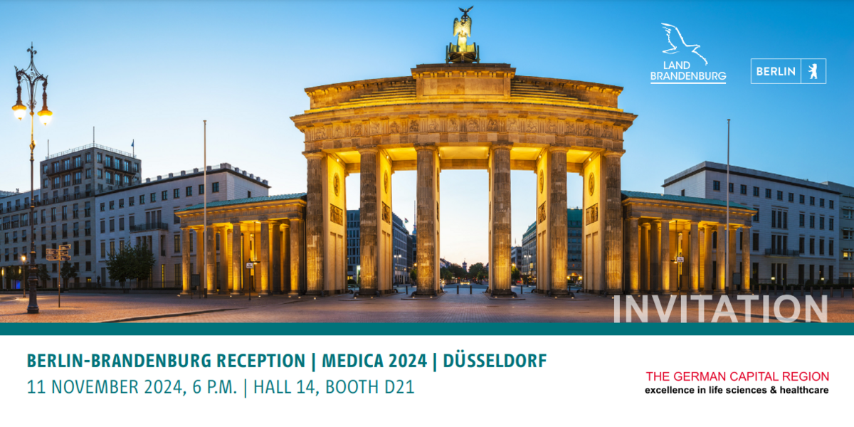 MEDICA - Berlin Brandenburg Invitation 2024