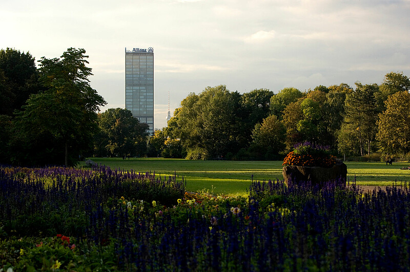  Treptower Park with Treptower in background