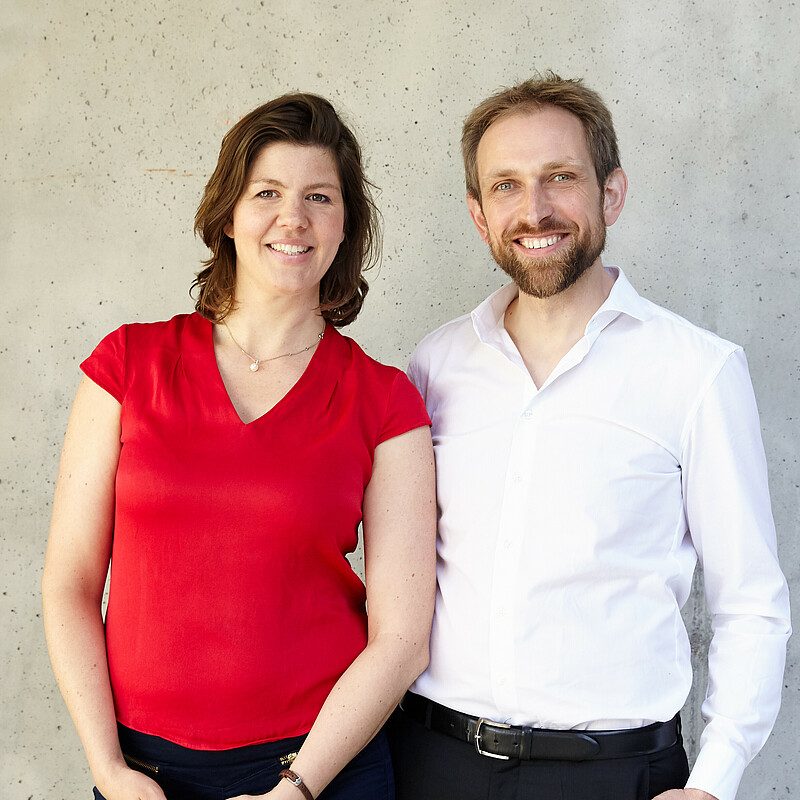 Birgit Metzger and Markus Wiencke © Janine Escher / Bluebilities 