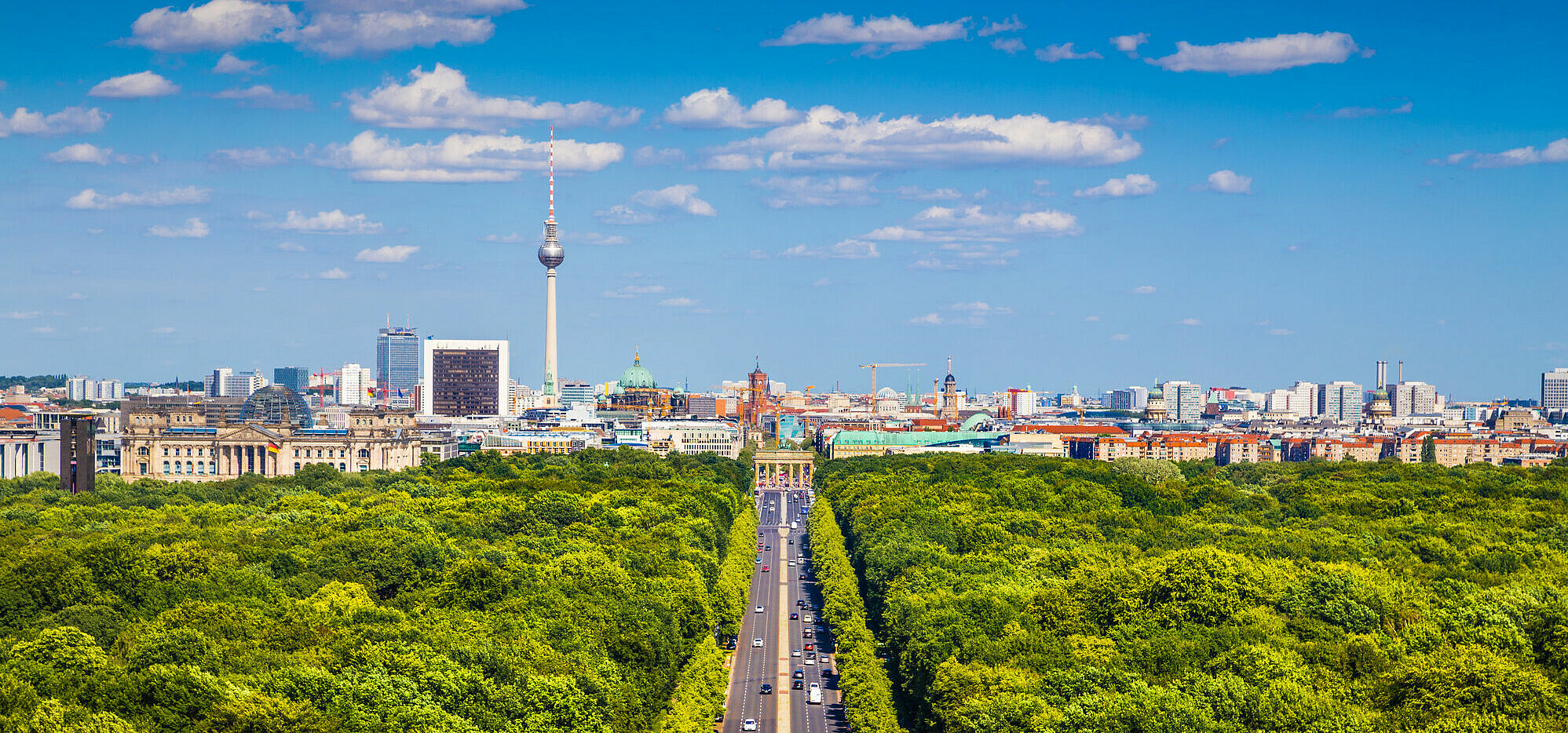 Berlin Mitte - View Tiegarten